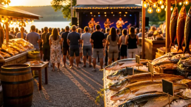 Kaisersdorf feierte: 12. Fischerfest zog Publikum vor das Erlebnisbad