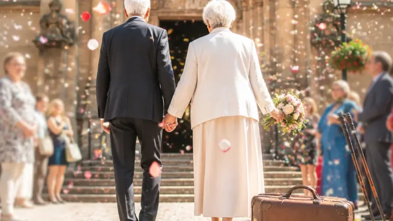 Karl und Elfriede besiegeln 17 Jahre Liebe: Hochzeit in Leoben