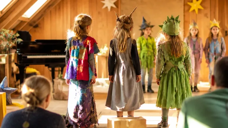 Kinder produzieren eigenes Musical im Dachbodentheater Stainz