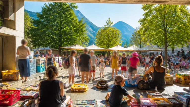 Kinderflohmarkt in Landeck: Freier Verkaufsplatz für Kinder jeden Freitag in den Sommerferien