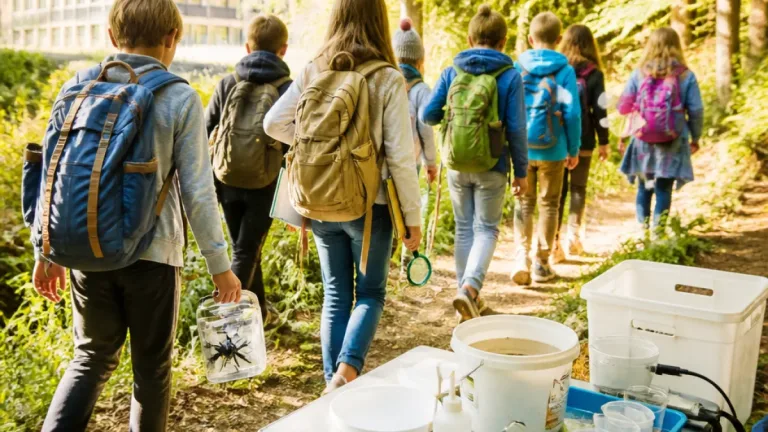 KinderUni: 40 junge Forscher:innen erkunden Waldwildnis im Nationalpark Kalkalpen