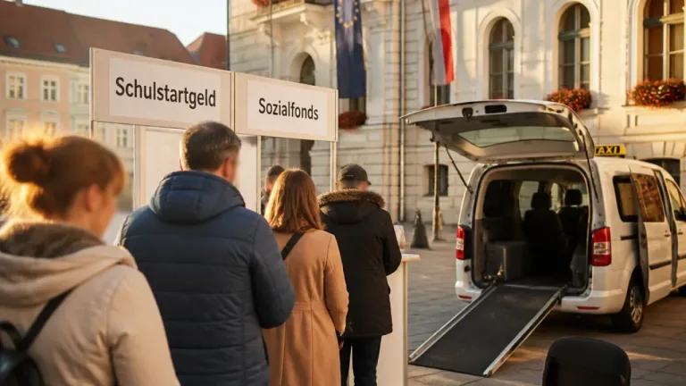 Klagenfurt stellt soziale Hilfen wieder bereit: Schulstartgeld, Sozialfonds und Taxizuschuss