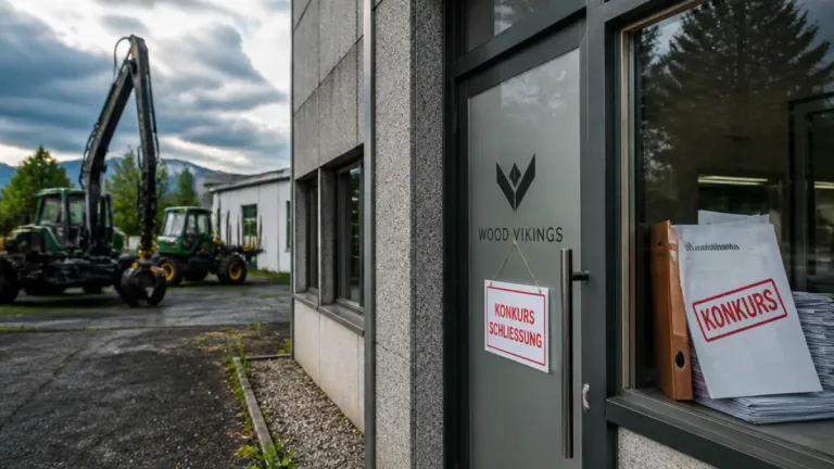 Klagenfurter Forstfirma Wood Vikings in Konkurs: Betrieb eingestellt, Liquidation geplant