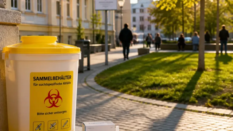 Klare Präventionslinie in Klagenfurt: Analyse, Entsorgung und Naloxon-Einsatz verstärkt