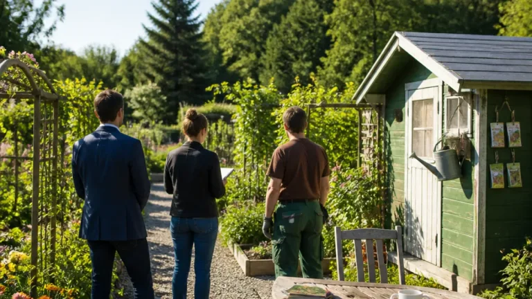 Kleingärten in Amstetten: Politischer Besuch hebt Bedeutung als Rückzugsorte hervor