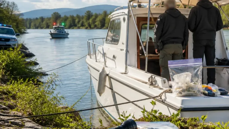Kontrolle an der Drau: Suchtmittel bei Paar auf Kajütboot in Dullach entdeckt