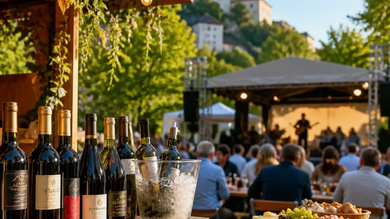 Kufstein: Stadtpark feierte Weinfest und präsentierte den Kufwein „Aureum“