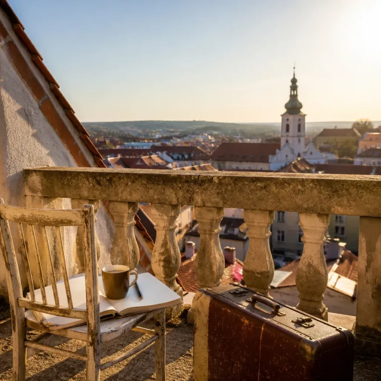 Tex Rubinowitz in Mikulov: Über Stilstand, Schreibaufenthalte und die Frage nach dem Warum