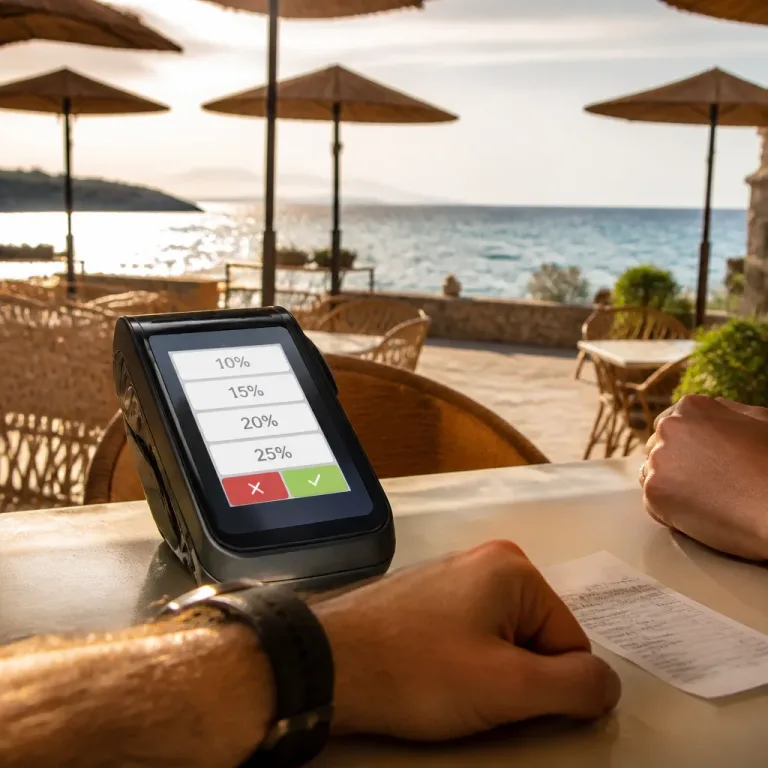 Digitale Trinkgeld-Abfragen sorgen an der Adria für Unmut bei Urlaubern