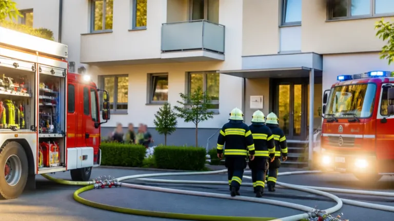 Kurze Entwarnung nach Brandalarm in betreubarer Wohneinrichtung in Traun