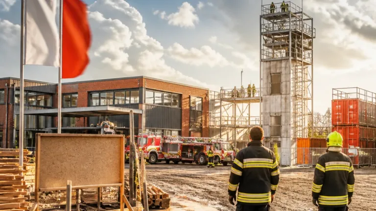 Land plant neues Feuerwehrzentrum: rund 100 Mio. Euro für Ausbildung, Logistik und Katastrophenschutz