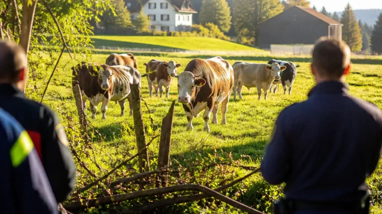 Landwirt in Buch‑St. Magdalena offenbar von eigener Rinderherde tödlich verletzt