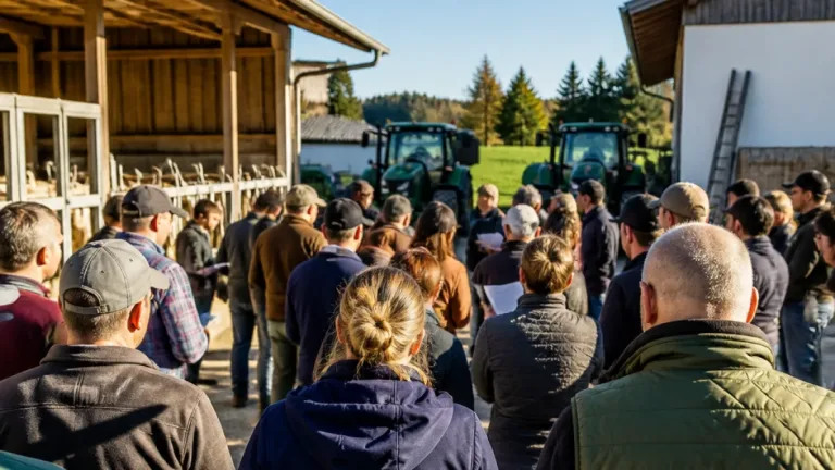 Landwirte verlangen in Peuerbach mehr Sicherheit für ihre Betriebe