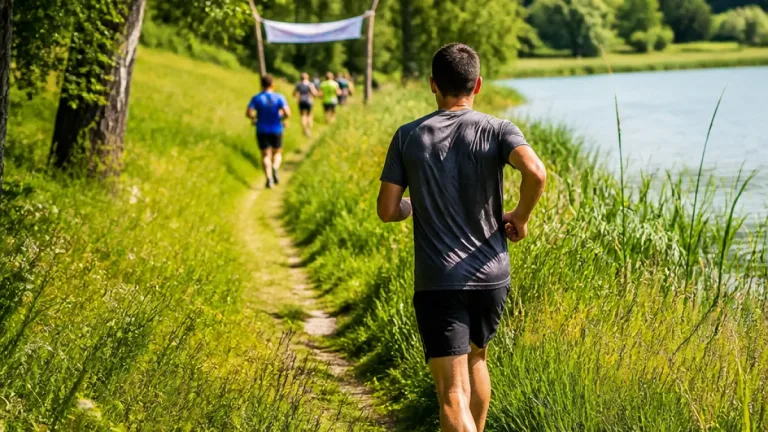 Lannacher Läufer siegt in M40 beim 1. Flatschacher Seemeilenlauf