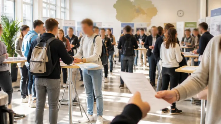 Lehrlings-Speed-Dating in Lienz: Lokale Betriebe und Jugendliche knüpfen direkte Kontakte