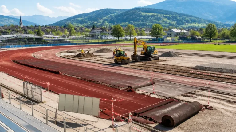 Leichtathletikstadion Völkermarkt soll bis September wieder eröffnet sein