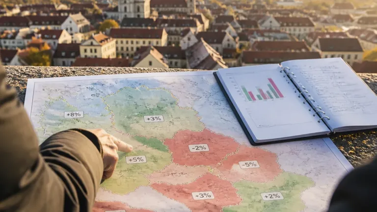 Leichter Bevölkerungsanstieg 2026: Wo im Bezirk Eisenstadt-Umgebung Menschen zu- oder abnehmen