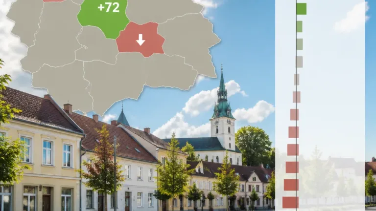 Leichter Bevölkerungsanstieg im Bezirk Mattersburg – Gewinner und Verlierer auf Gemeindeebene