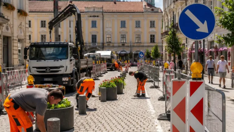 Leoben startet weitere Maßnahmen zur Verkehrsberuhigung der Innenstadt