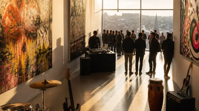 Leonding: Skero zeigt seine Kunstwelt in der 44er Galerie