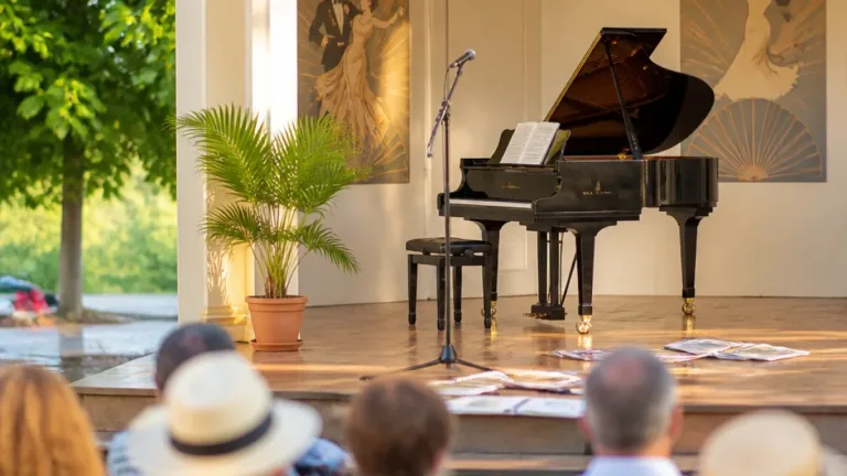 Matinee im Stadtpark Pavillon: Chansons und Showsongs mit bekannten Stimmen
