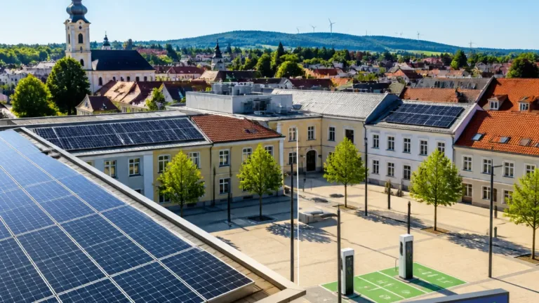 Mattersburg setzt auf Photovoltaik und Vertragsmodell zur Senkung der Energiekosten