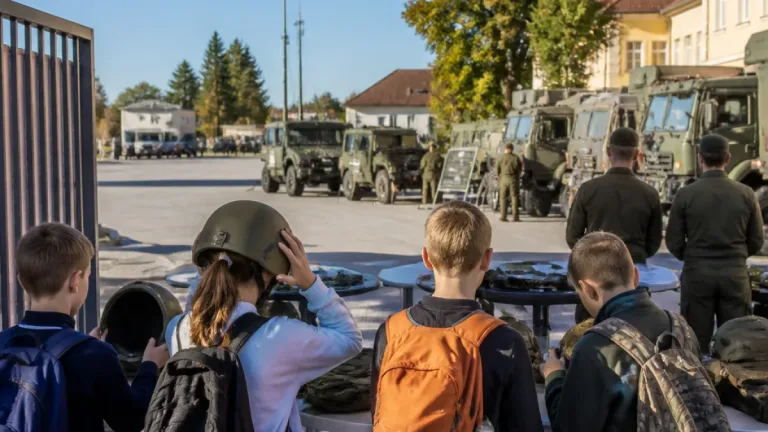 Mehr als 1.100 Schüler besuchten Montecuccoli‑Kaserne: Einblick in Aufgaben des Bundesheeres