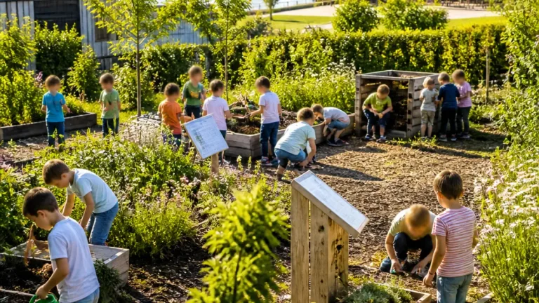 Mehr als 4.300 Kinder nutzten ökopädagogische Programme in den Gärten von Tulln