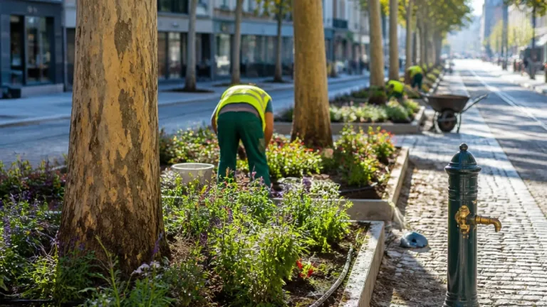 Meidlinger Hauptstraße: Stadt erweitert Baumscheiben, 500 m² neue Begrünung geplant