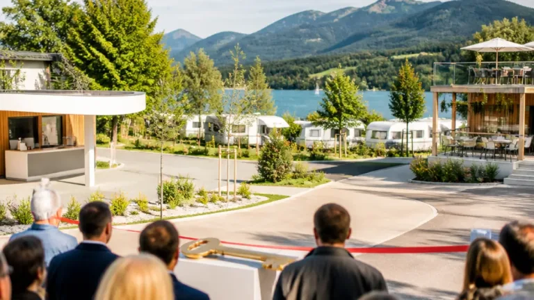 Metnitzstrand neu aufgestellt: Campingplatz modernisiert und an Falkensteiner-Gruppe übergeben