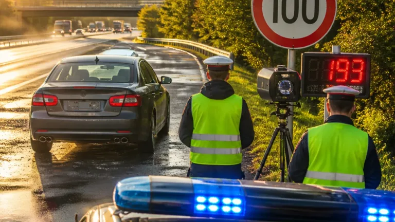 Mit 193 km/h durch 100er-Bereich auf A1: Führerschein und Auto vorläufig weg