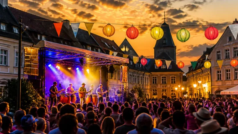 Mit lateinamerikanischen Rhythmen startete die Sommerterrasse am Hauptplatz in die 13. Saison