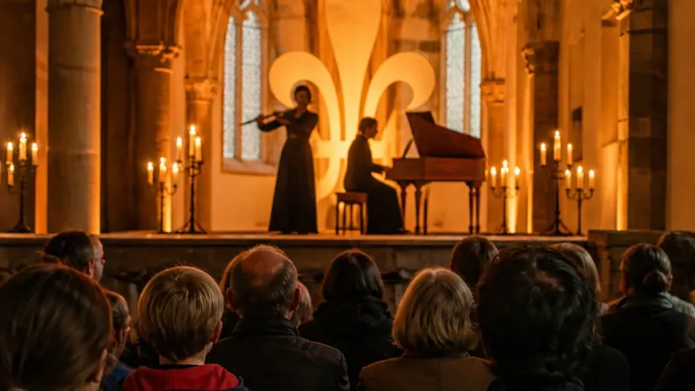Mittelalterliches Singspiel „Leopolds Lilie“: Familienvorstellung im Dormitorium des Stifts