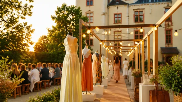 Modeschau im Töpperschloss: Regionale Kooperation präsentiert neue Sommerkollektion