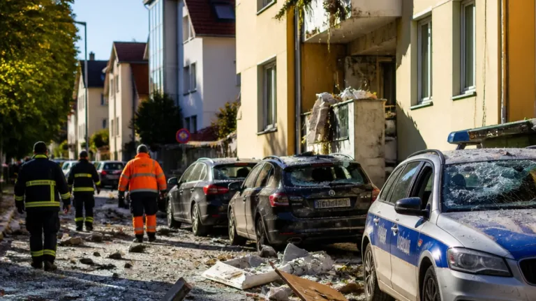 Möbel und Steine von Balkon: Einsatz in Dornbirn führt zu Festnahme und Straßensperre