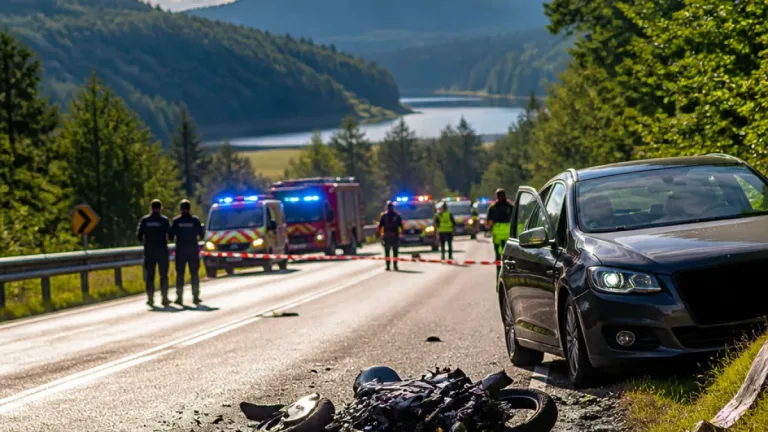 Motorradfahrer (69) bei Kollision auf B69 bei Soboth tödlich verunglückt