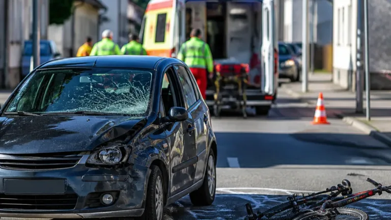 Mountainbiker bei Kollision in Marchtrenk schwer verletzt