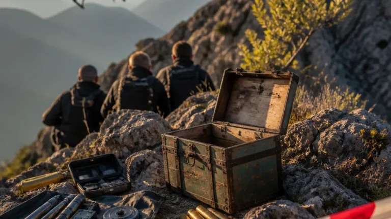 Munitionskiste am Wildkarkogel entdeckt – Entminungsdienst barg Karabinermunition