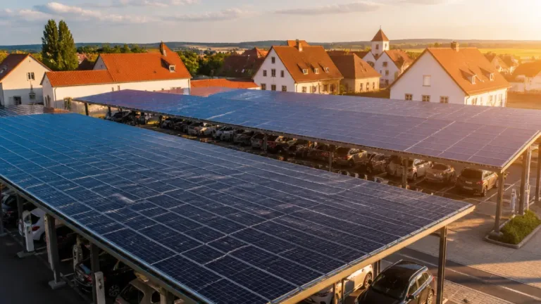 Museumsdorf Niedersulz macht sich mit 520 kWp‑Carport‑PV nahezu energieautark