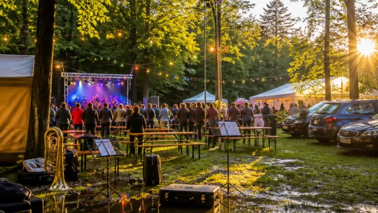 Musikverein Behamberg zieht positives Resümee nach Waldfest im Angererwald