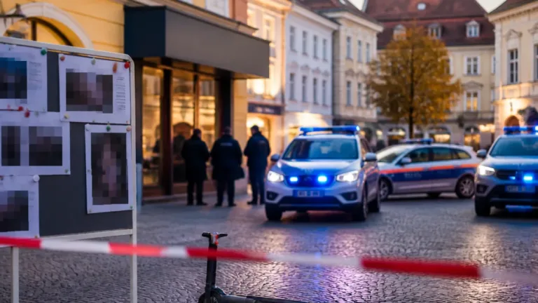 Nach Überfall am Hauptplatz: 5.000 Euro Belohnung, Lichtbilder und E‑Scooter als Spur