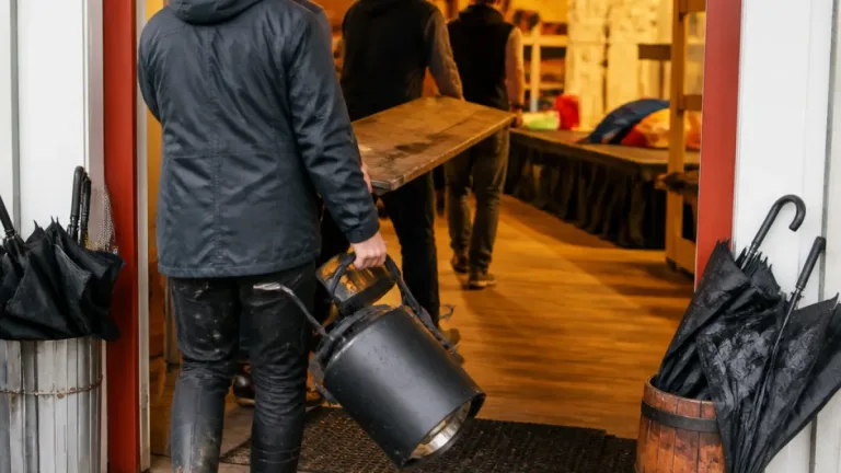 Nach Unwetter: ÖKB Pack verlegt Freilichtaufführung in neu eröffnetes Gastzimmer