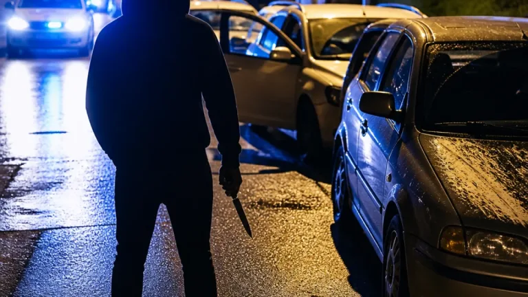 Nächtliche Messer-Drohung an der B1: 58-Jähriger in Vöcklabruck festgenommen