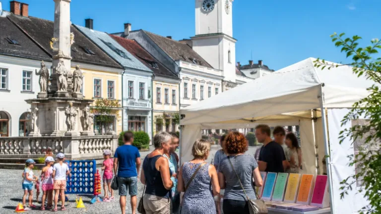 NEOS-Sommertour in Zwettl: Diskussion über Ferienbetreuung und Forderungen für kleine Gemeinden