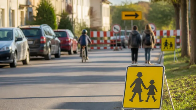 Neue „Achtung Kinder!“-Schilder in Horn: Anrainer reagieren auf veränderten Verkehr
