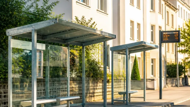 Neue Wartehäuschen in der Lazarettgasse: Mehr Schutz und Sitzplätze für Fahrgäste