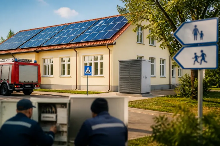 Neuer 45‑kWh‑Batteriespeicher stärkt Versorgungssicherheit in St. Johann/Engstetten