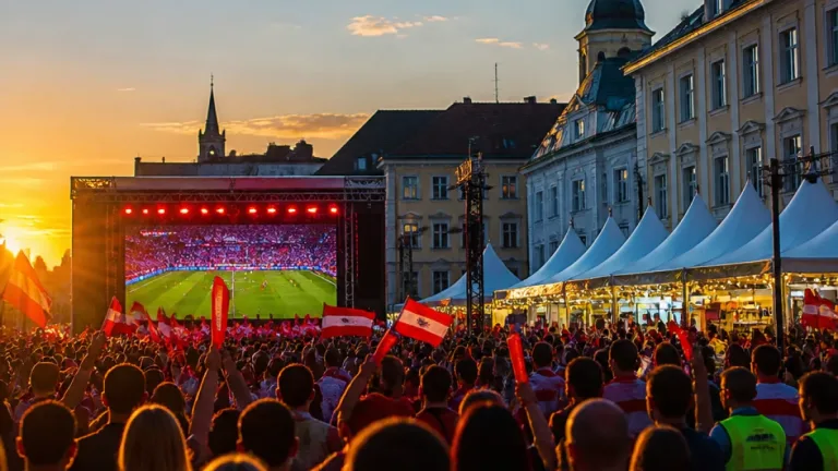 Neuer Platz als Treffpunkt: Public Viewing in Klagenfurt zieht positive Bilanz