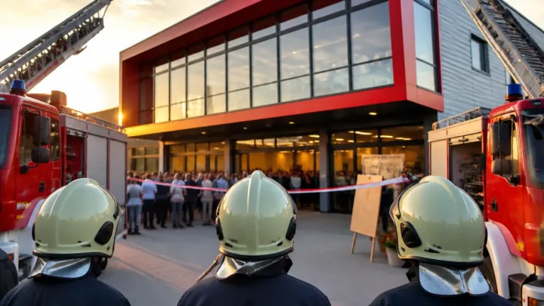 Neues Feuerwehrhaus in Wirts: Moderne Basis für ehrenamtlichen Einsatz