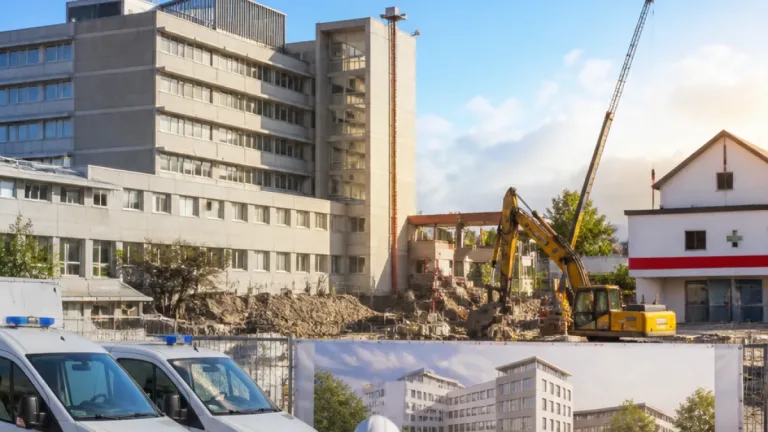 Neues Gesundheitszentrum neben Landesklinikum schafft Kassenversorgung und Wohnangebote
